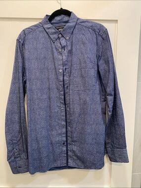French Connection Blue Button up